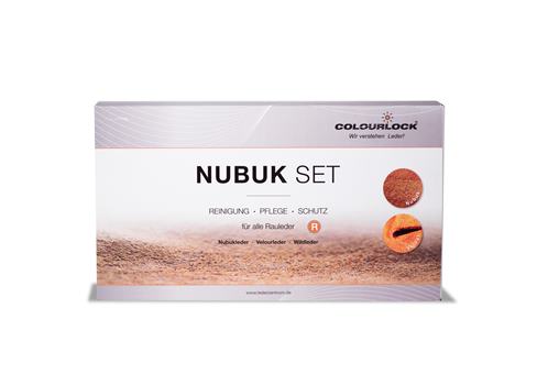 Sada na ošetrenie sedačky z prírodnej kože nubuk a velúr Sada na ošetrenie sedačky z prírodnej kože nubuk a velúr