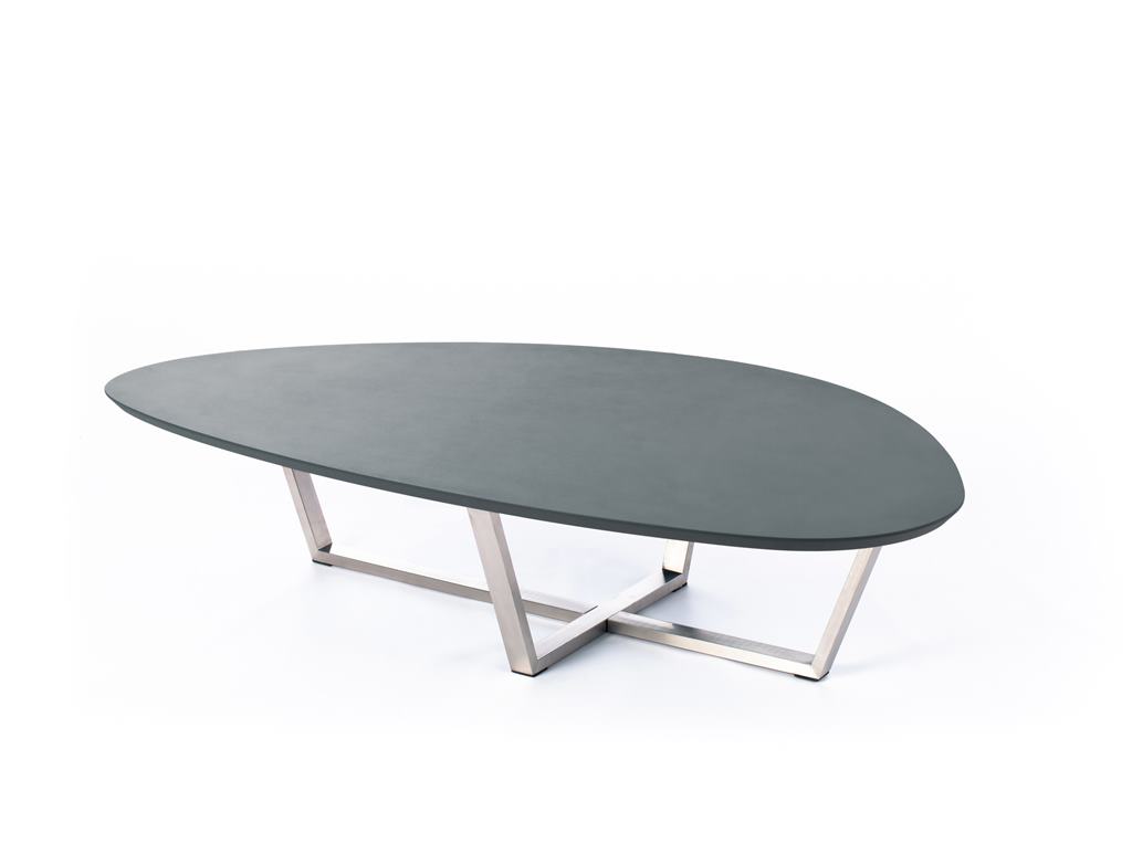 Konferenčný stolík DROP grey