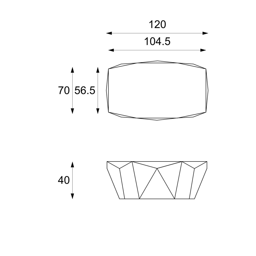 Konferenčný stolík DIAMOND medium